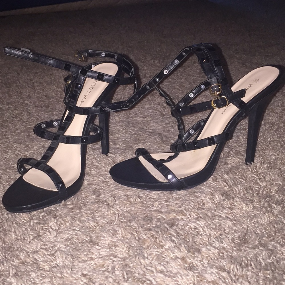 Little black heels